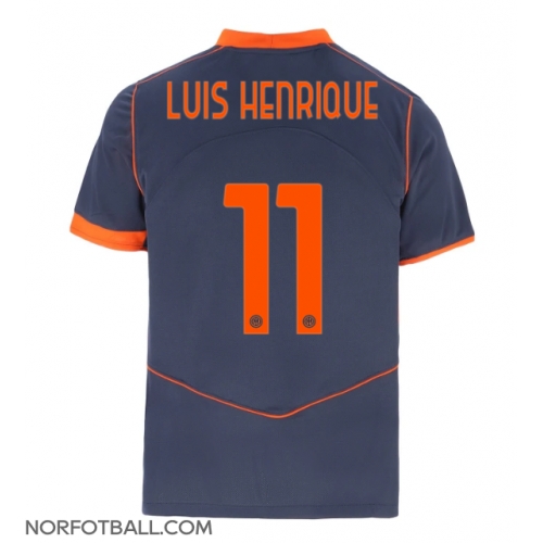 Billige Fotballdrakt Inter Milan Luis Henrique #11 Replika Tredjedrakt 2025-26 Kortermet Billige Fotballdrakt Inter Milan Luis Henrique #11 Replika Tredjedrakt 2025-26 Kortermet